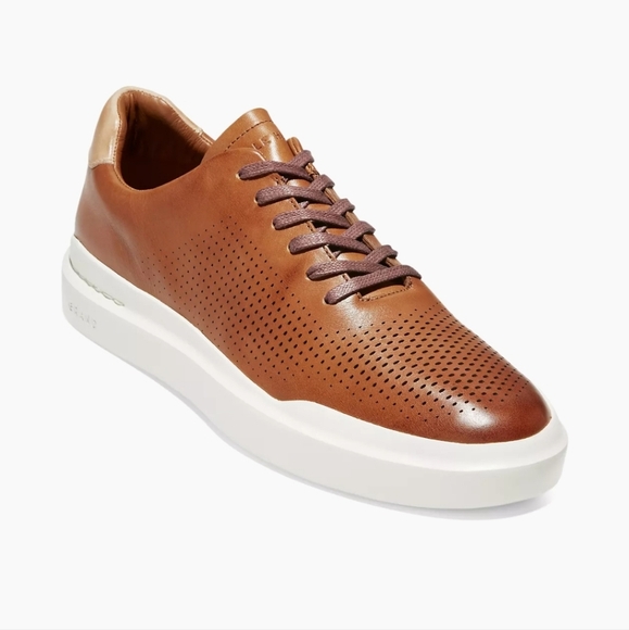 Cole Haan Other - Cole HAAN Leather Sneakers, Carmel BROWN, Mens 9.5